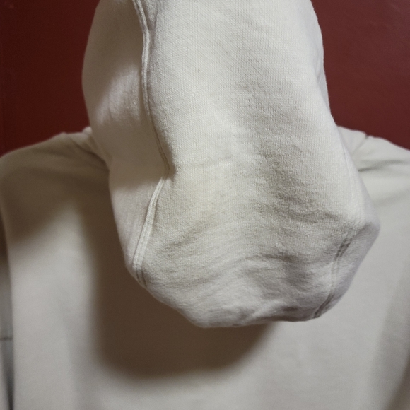Calvin Klien Performance Off-White Hoodie Top Size Small - Picture 3 of 14
